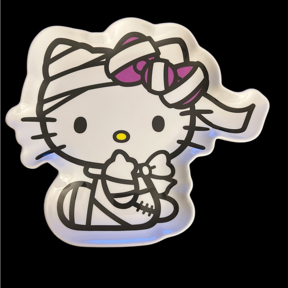 Hello Kitty Mummy Serving Plate new without tag melamine tray Sanrio